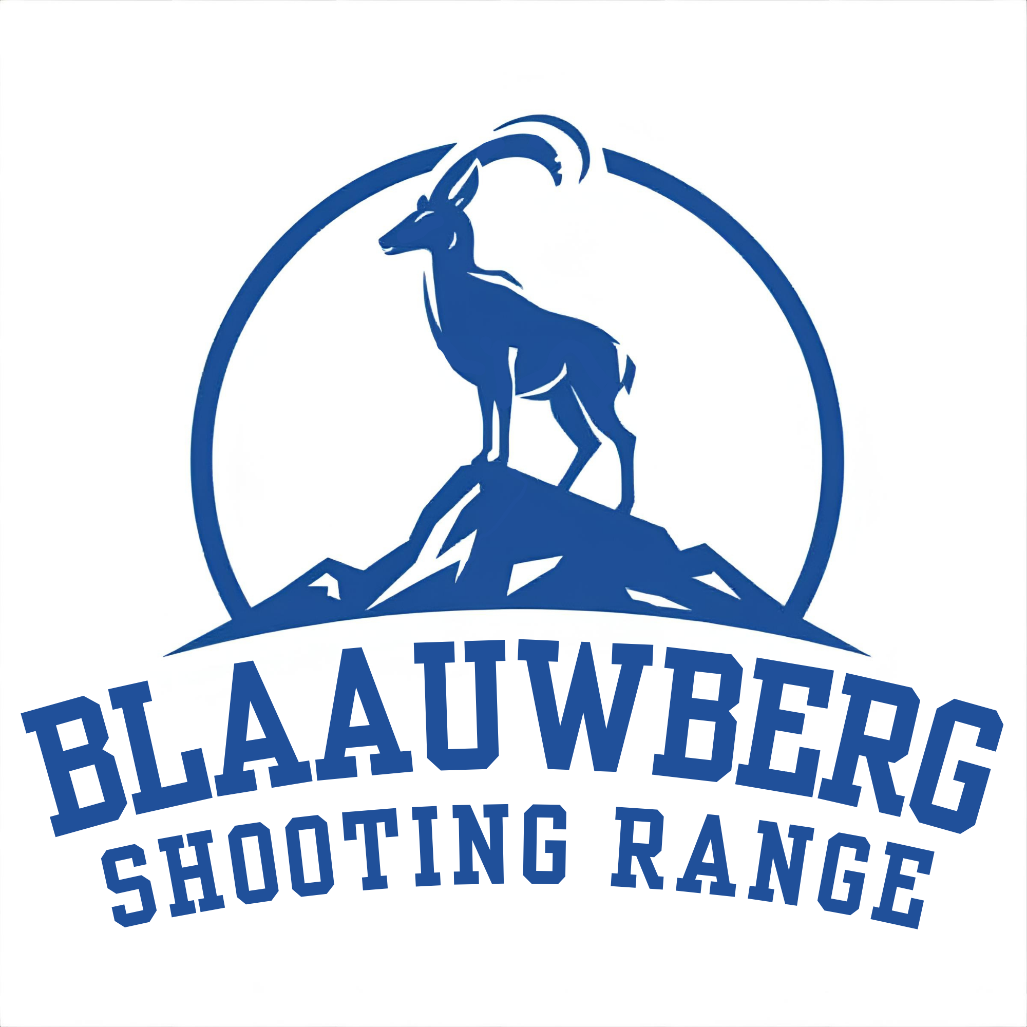 Cobalt Blue Ibex Ram Logo - Blue Ibex Shooting Range
